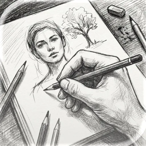 Photo to Drawing App Icon